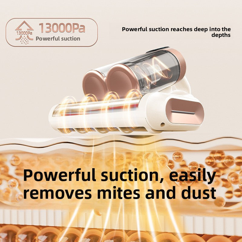 Handheld Dust Mite Vacuum Cleaner with Dual Cup