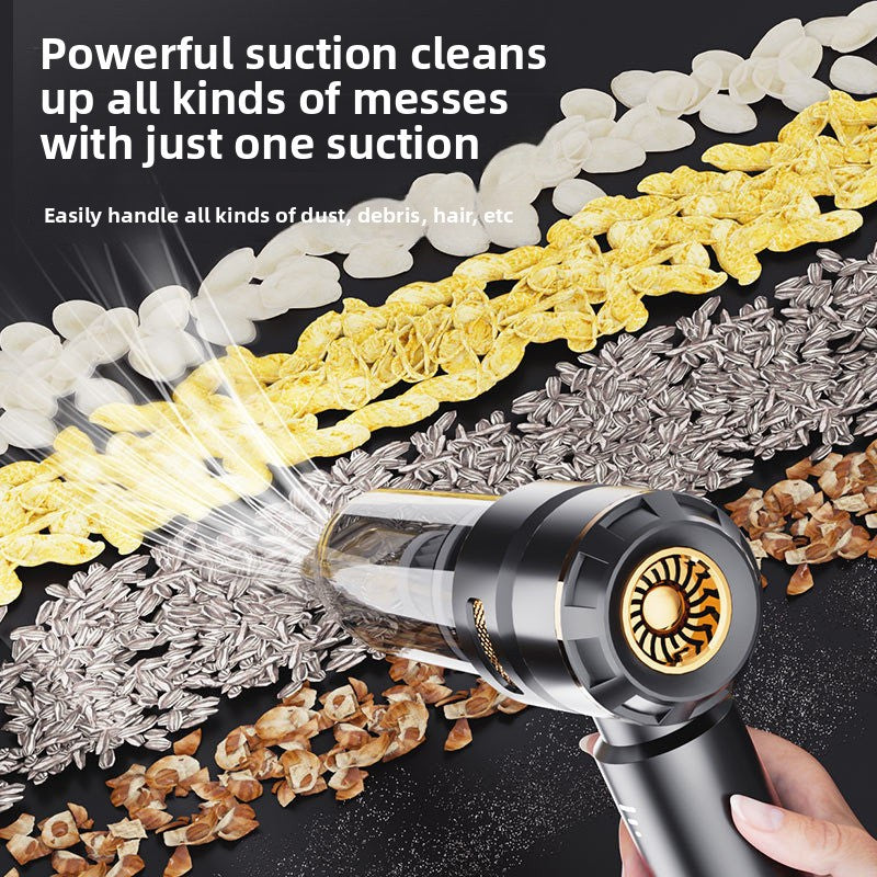 Cordless Car Vacuum Cleaner with Blowing and Inflating Function